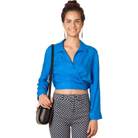 CAMISA CROPPED FARM TRANSPASSE