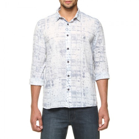 CAMISA CASUAL CALVIN KLEIN JEANS ESTAMPADA